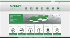 Desktop Screenshot of mehner-gmbh.de